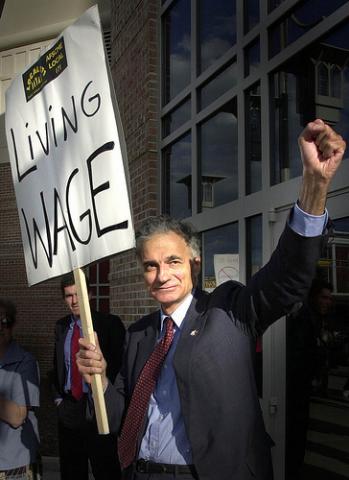 Ralph Nader and one of his platform planks.