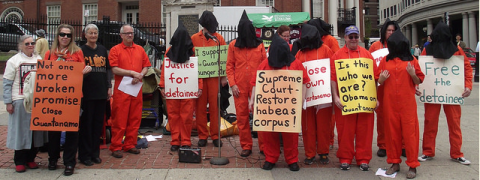 Boston Close Guantanamo Protest