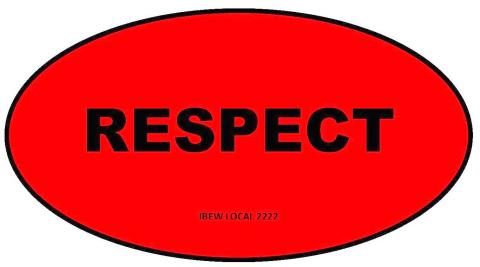 Local 2222 Union Sticker