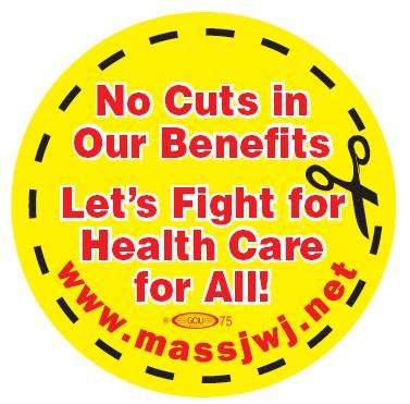 Sticker for Health Care Action Day