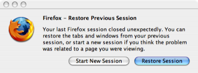 Clicked the wrong button?